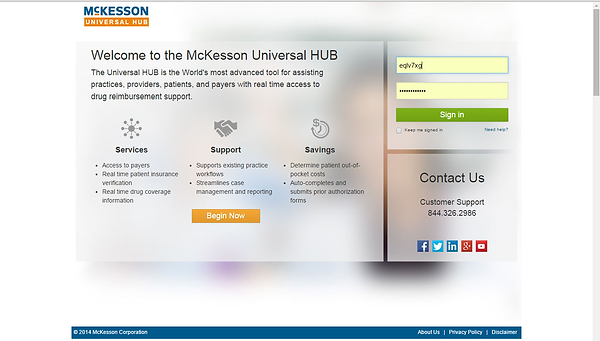McKesson UHUB Welcome