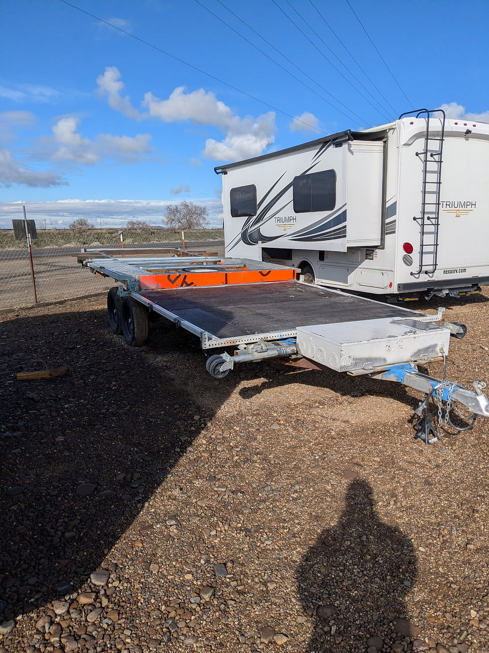 Thumbnail: Custom Flatbed Trailer