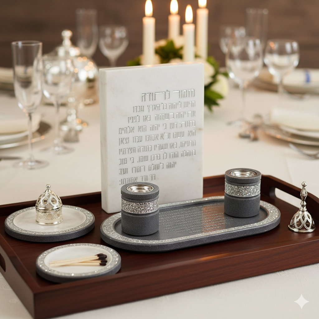 סט יוקרתי לשבת קודש