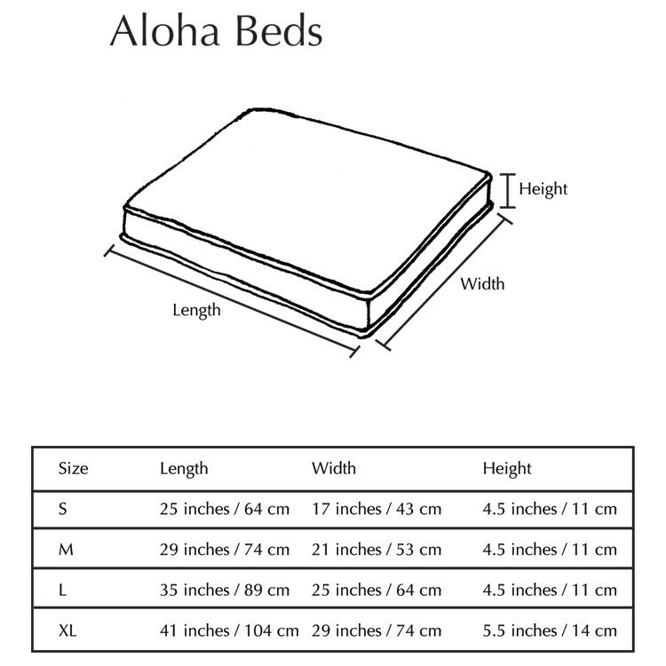 Thumbnail: Aloha Bed - Navy Pineapple Cover