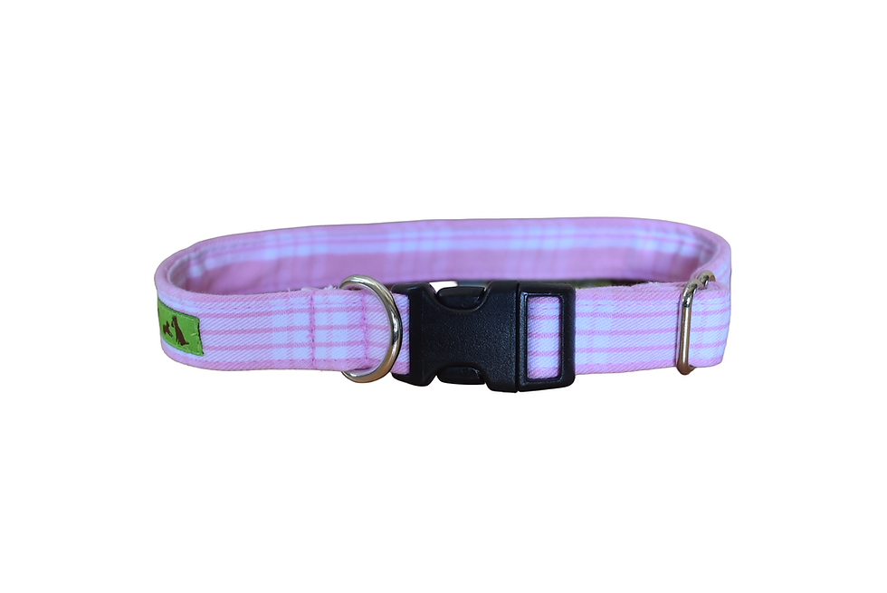 Thumbnail: Palaka Pink Collar & Leash