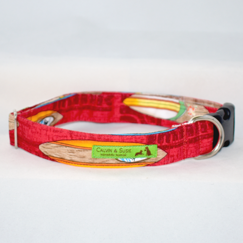 surfboard dog collar