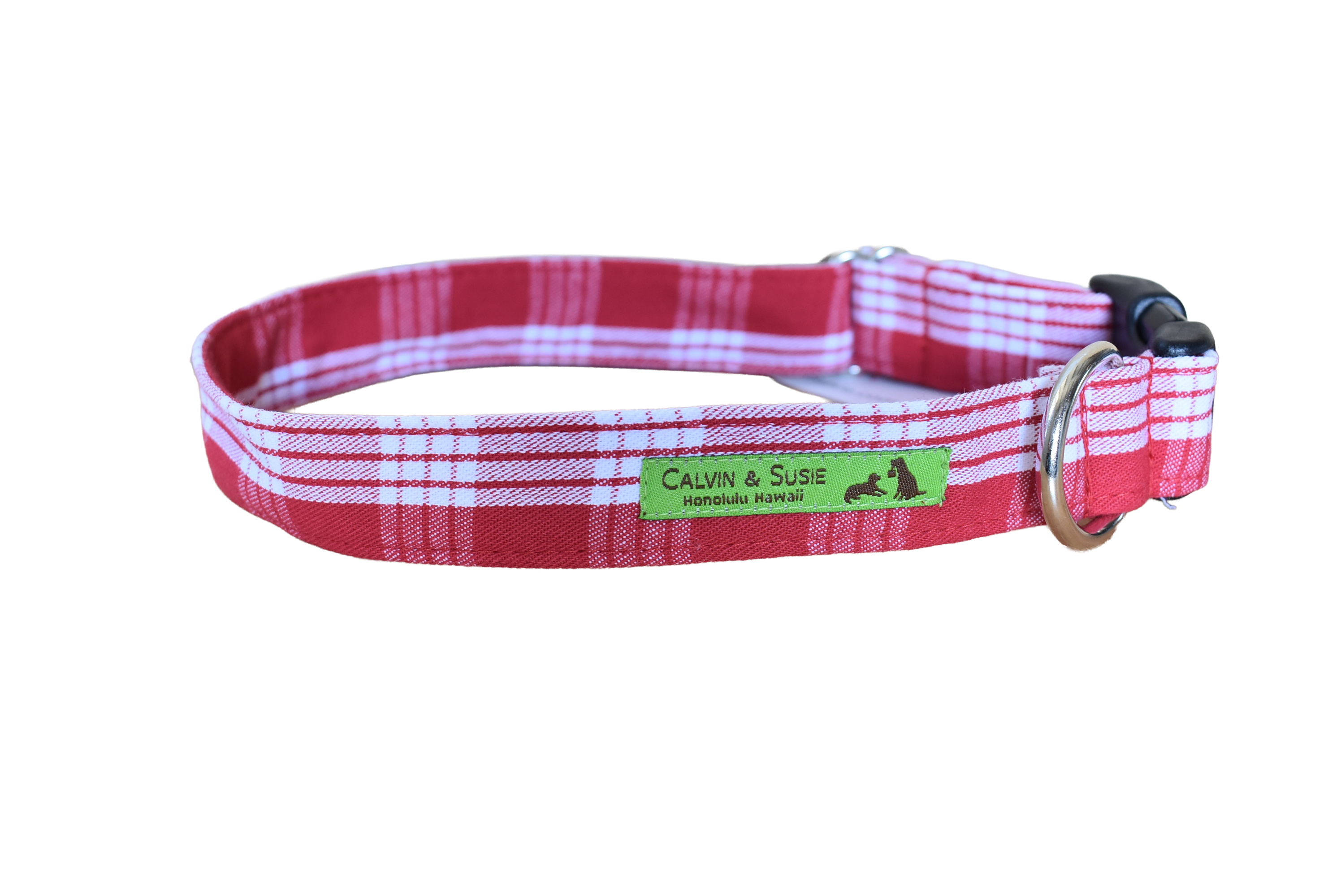 Palaka Red Collar & Leash