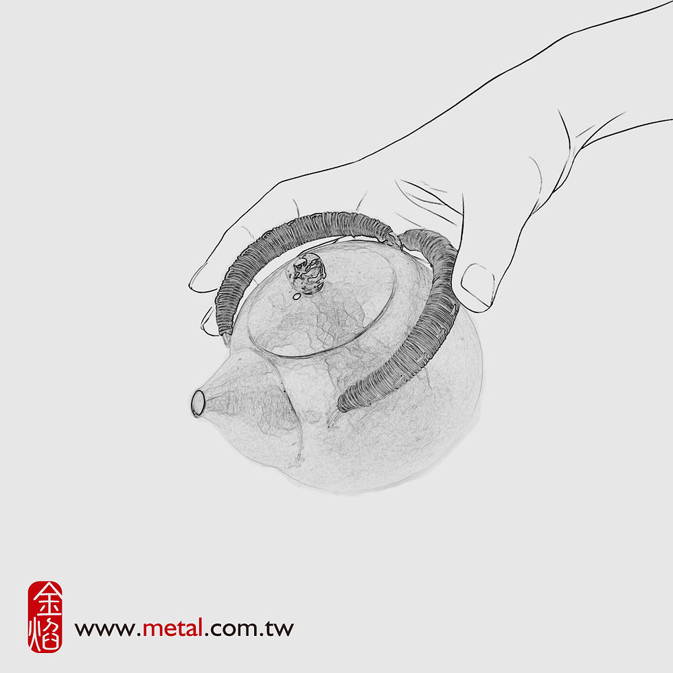 Thumbnail: (1909) 小圓壺-籐編圈把綠松鈕