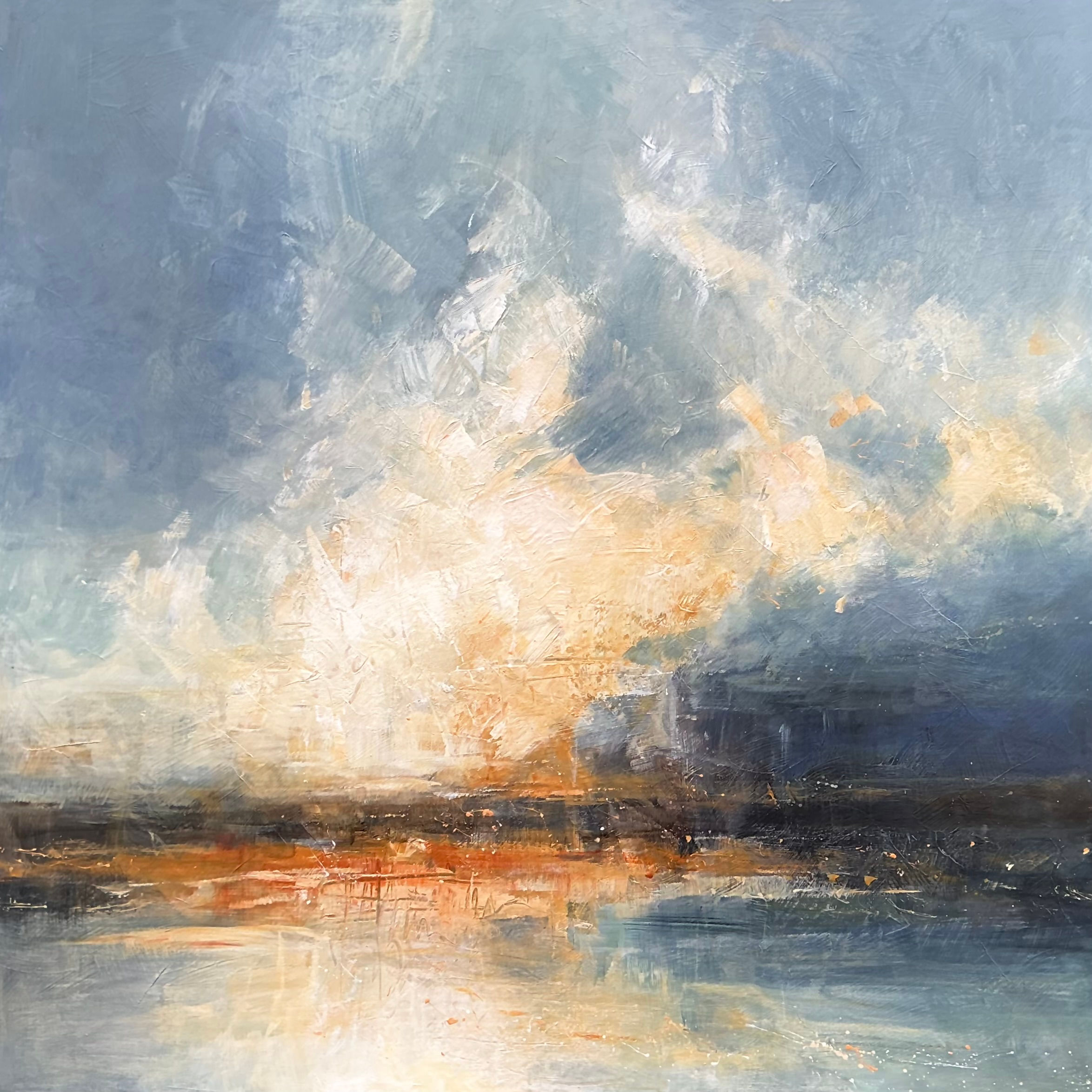 Clouds Catching Light by Richard Barrett