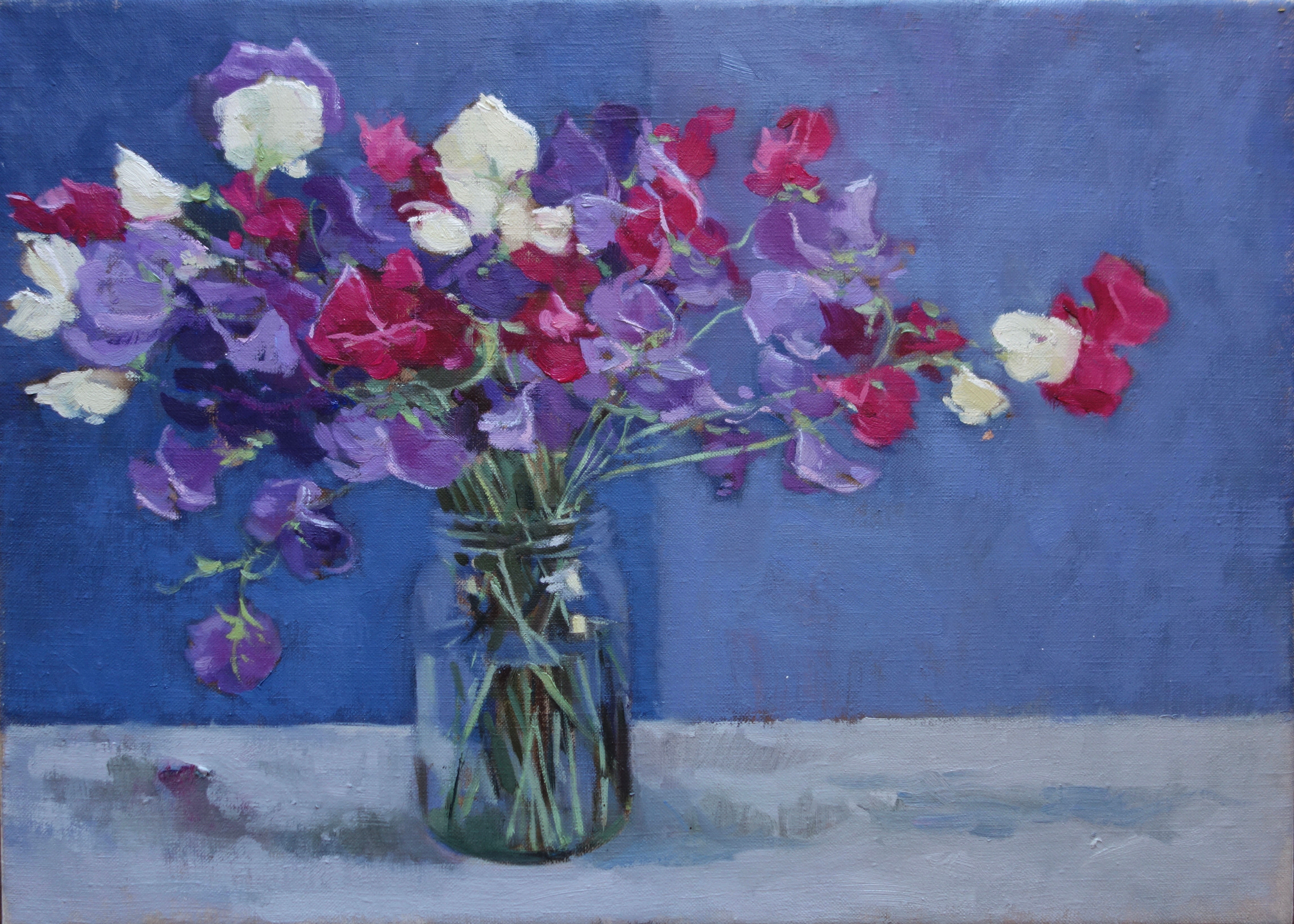 Sweet Pea Summer by Naomi Clements Wright