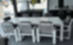Thumbnail: CUSTOM ALUMINUM PATIO DINING SET