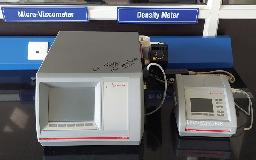 Microviscometer and Density meter