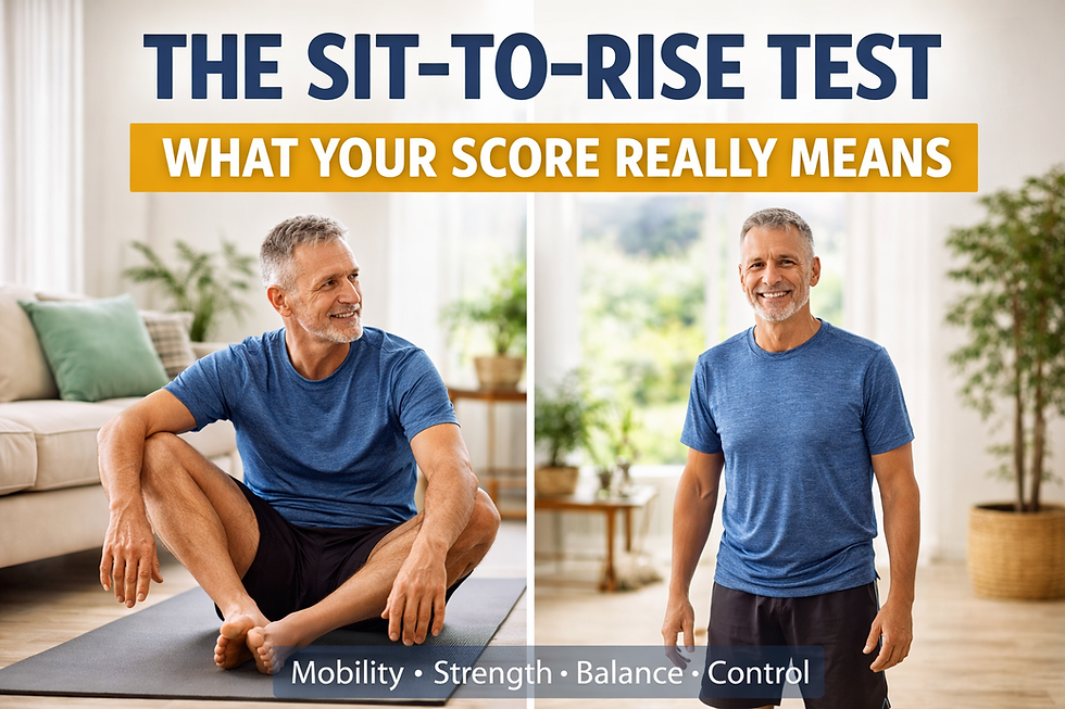 Sit to Rise Test
