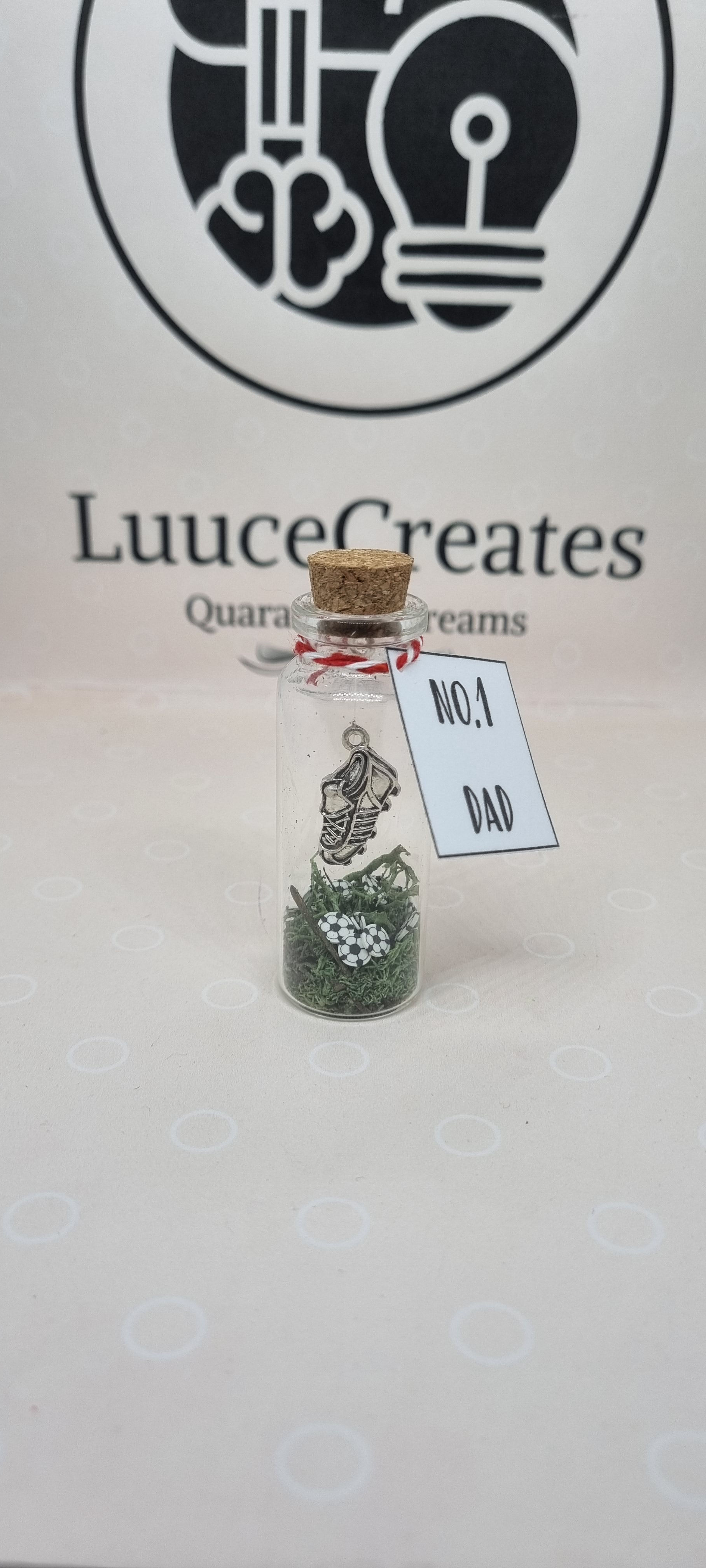 No1 Dad Football Fathers Day Gift