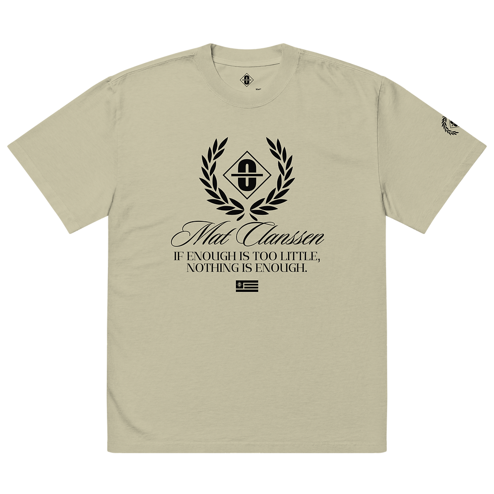 Thumbnail: Oversized Nothing Enough Tee