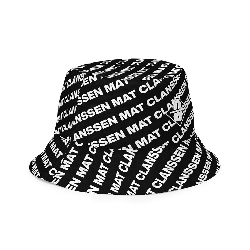 Thumbnail: Reversible Typo Bucket Hat