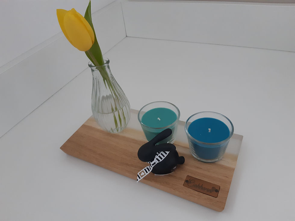 Miniaturbild: Servierbrett Eiche & Epoxidhartz