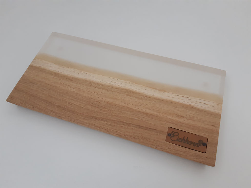 Servierbrett Eiche & Epoxidhartz