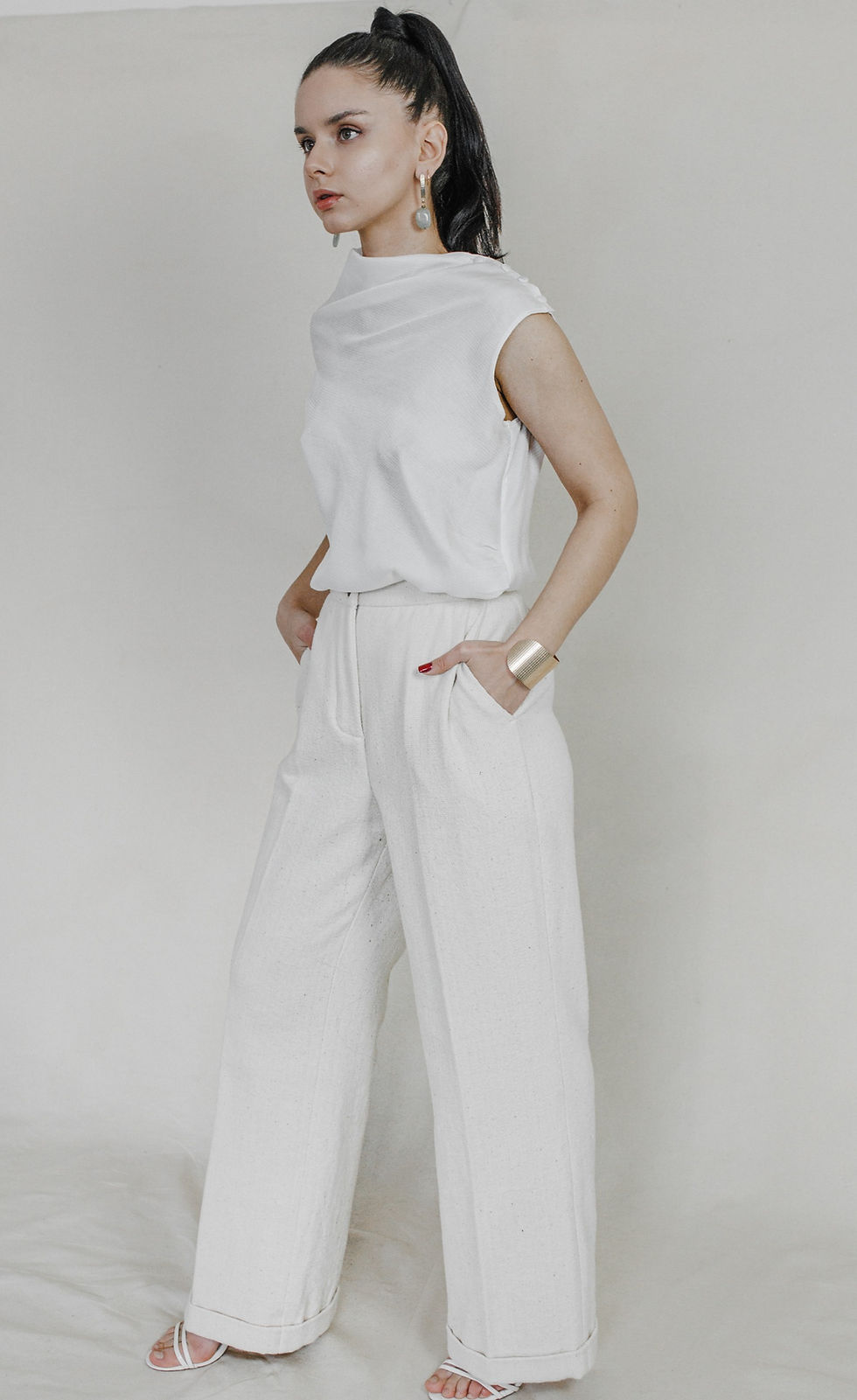 Thumbnail: Khadi cotton trousers