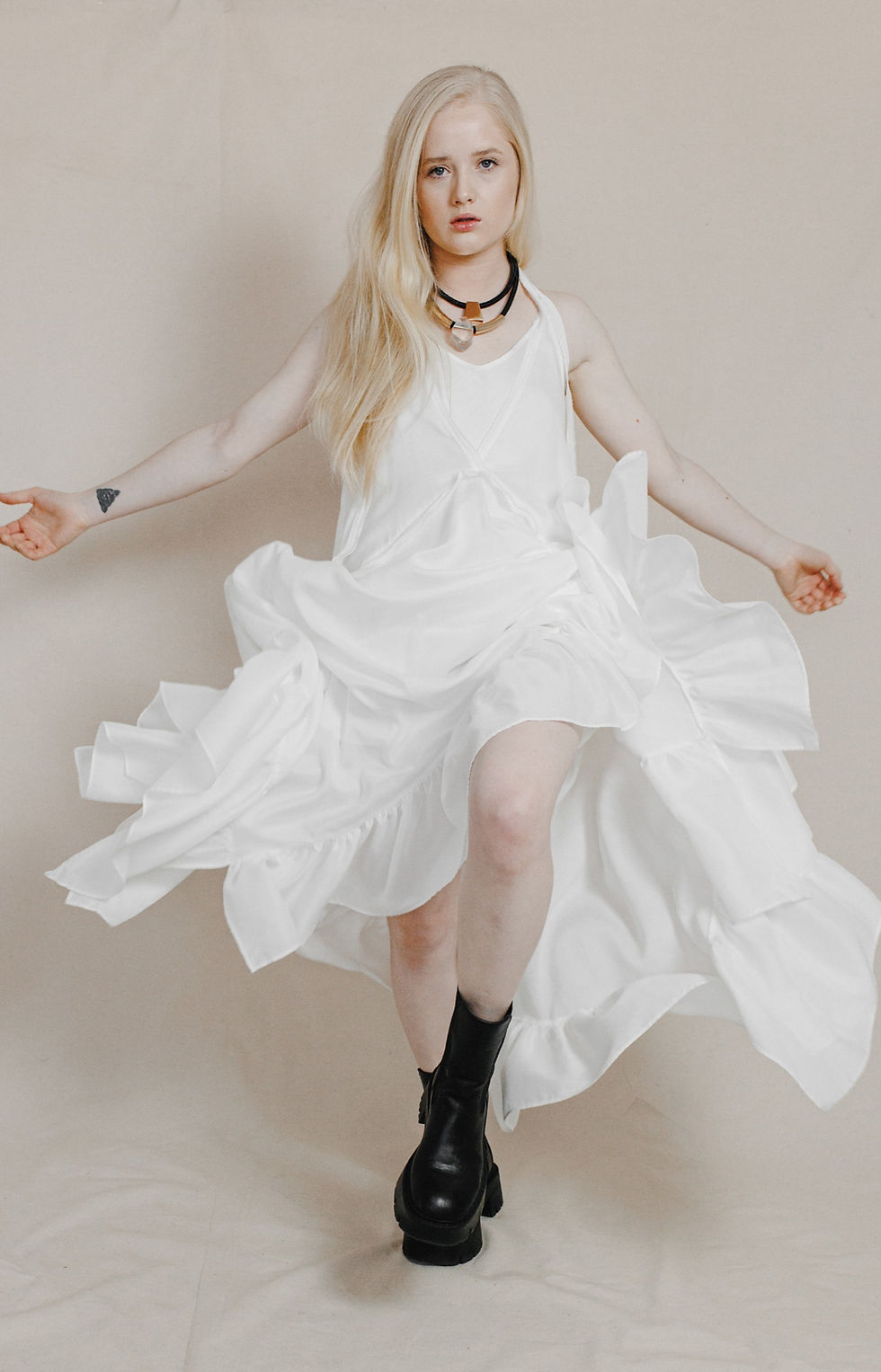 Thumbnail: Rose petals dress