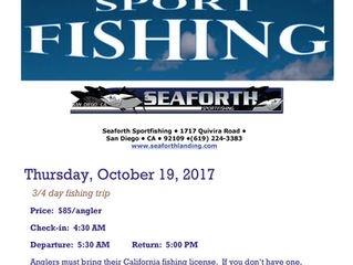 Sport Fishing - October 19, 2017