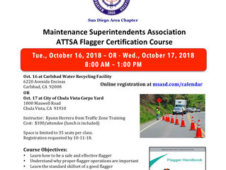 ATTSA Flagger Certification Course
