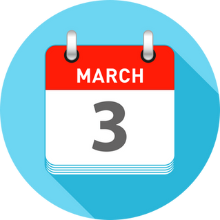 Meeting Notice:  3-3-20