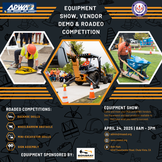 MSA San Diego and APWA Annual Equipment Show, Vendor Demo & Roadeo Competition - 2025