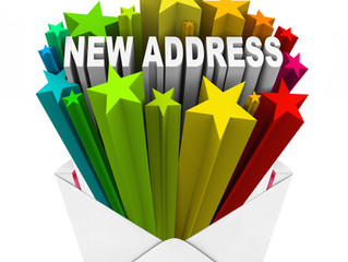New Mailing Address