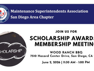 Meeting Notice:  Scholarship Awards 06-02-26