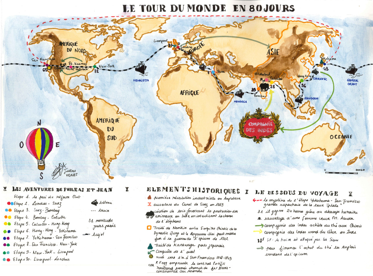 Le tour du monde en 80 jours