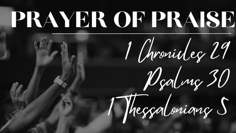 November 16, 2025 - Prayer of Praise