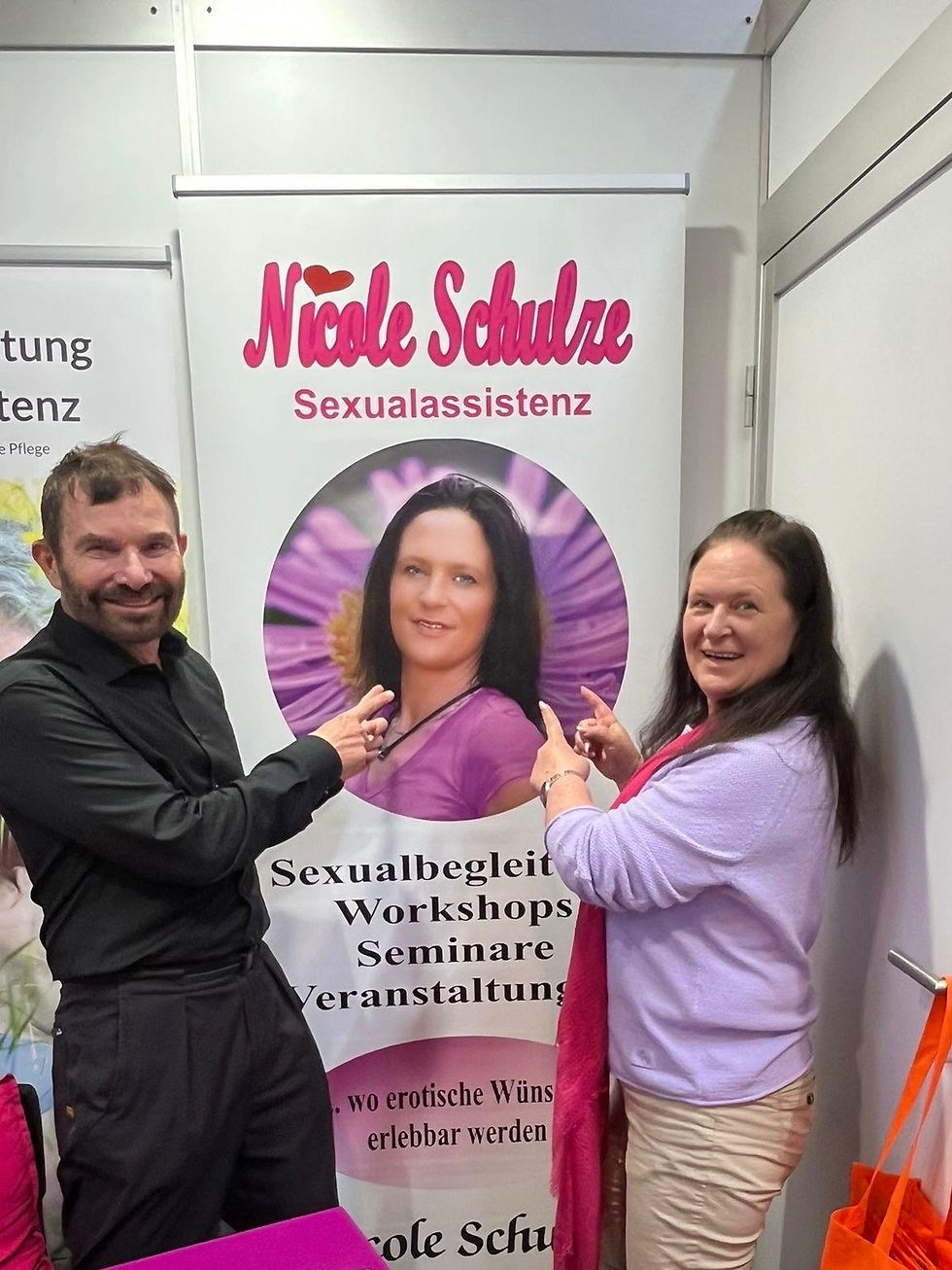 Prof. Großkopf mit Nicole Schulze 