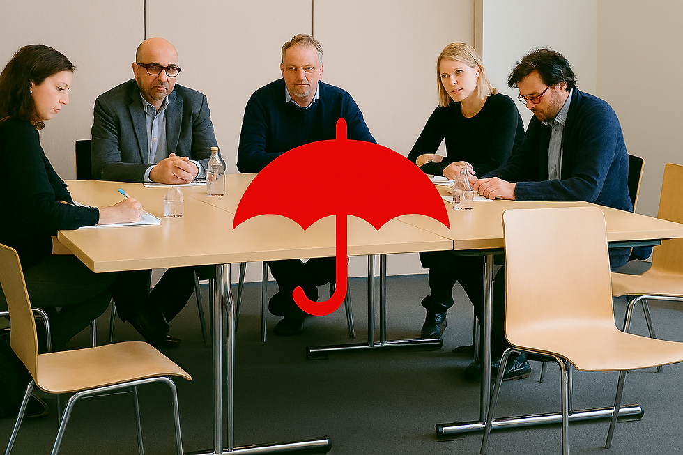 Zeigt sinnbildlich die Experten Runde ohne Betroffene