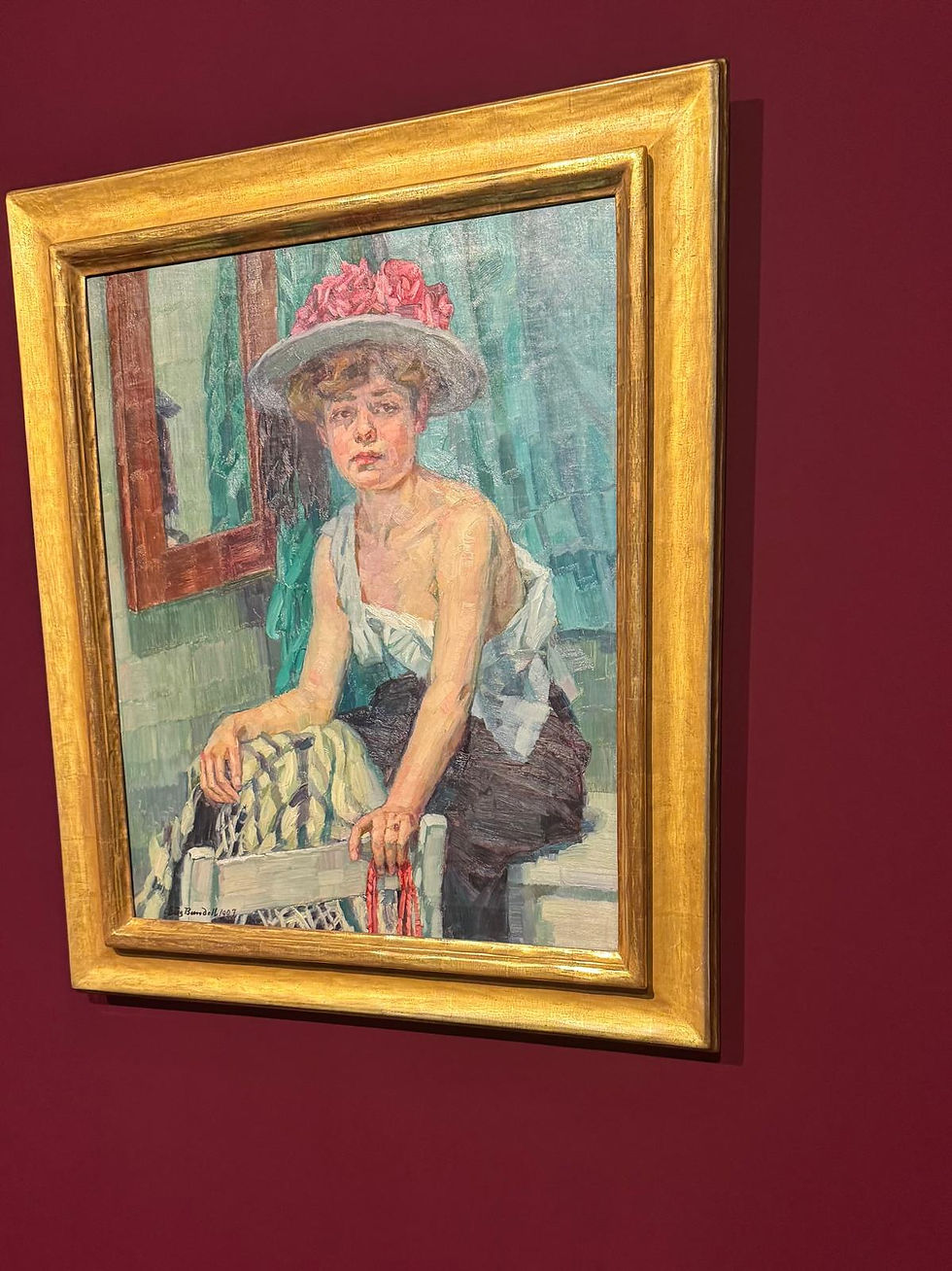 Gemälde zeigt eine Sexarbeiterin