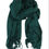 Thumbnail: Green Plain Light Pashmina Scarf