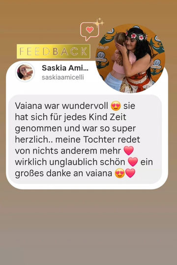 Feedback Kundenmeinung 
Rezension HeldenZauber Bewertung Kindergeburtstag feiern in Hamburg Superhelden Prinzessin buchen 