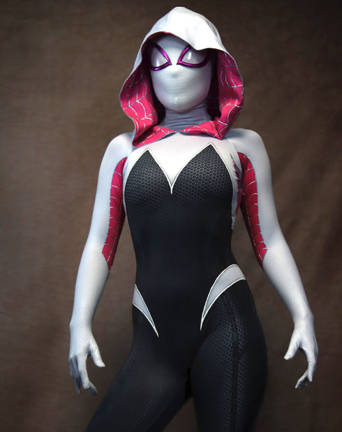 Hamburg Charakterdarstellung Events Kindergeburtstag Superheld Avengers mit HeldenZauber Spidergwen Ghostspider buchen Superheldin