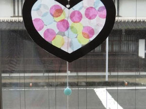 おひさまひろば なんちゃってステンドグラスを作ろう!