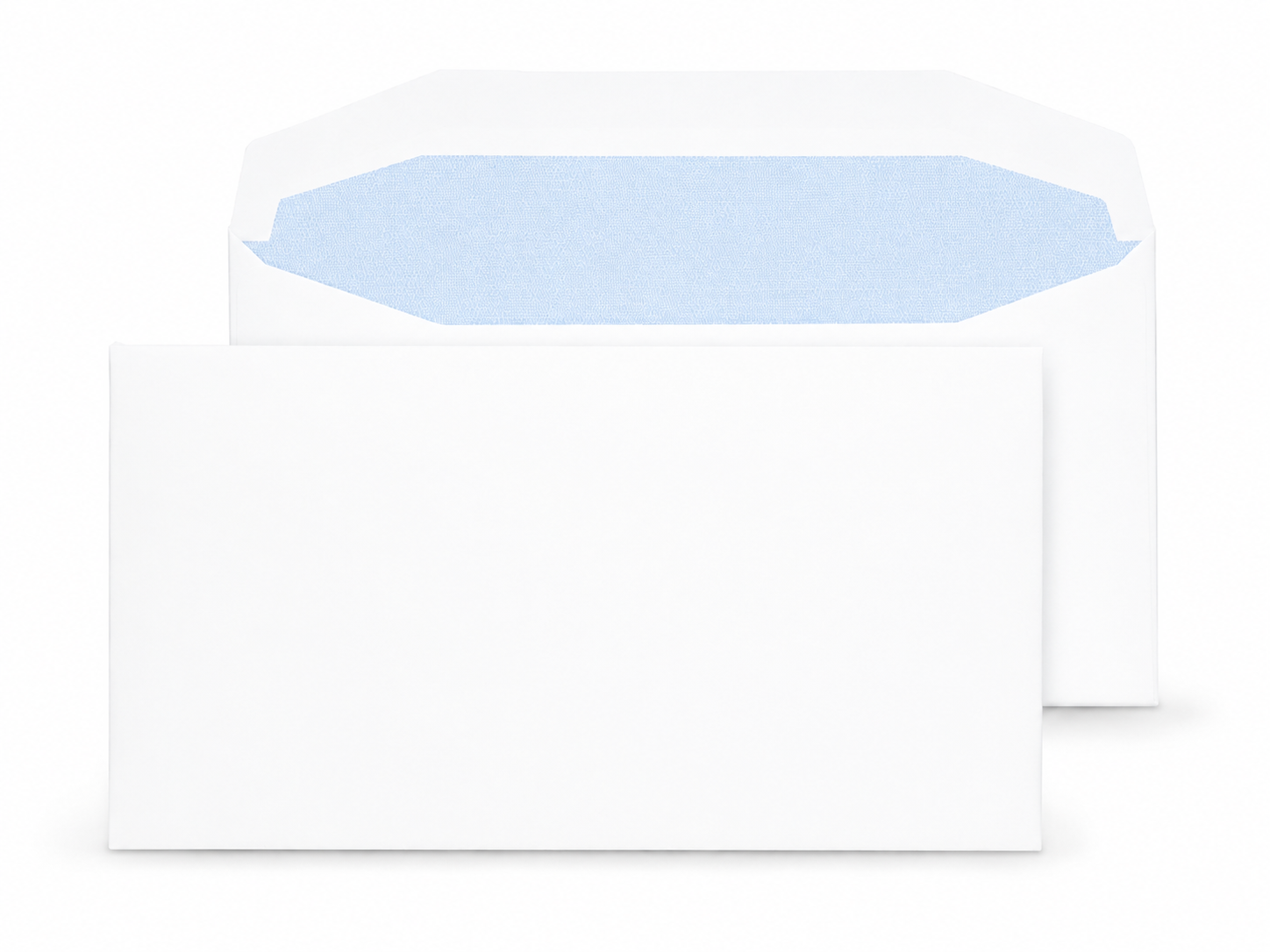 Envelopes DL+ Gummed - Non Window - White 90gsm - Pack 1000 (machine insertion)