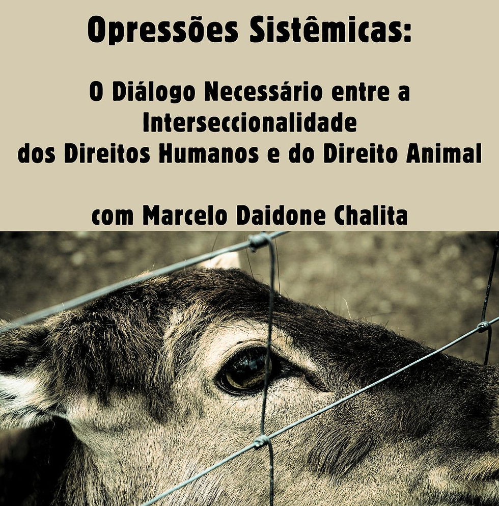 Opressões Sistêmicas: O Diálogo Necessário entre a Interseccionalidade dos Direitos Humanos e do Direito Animal