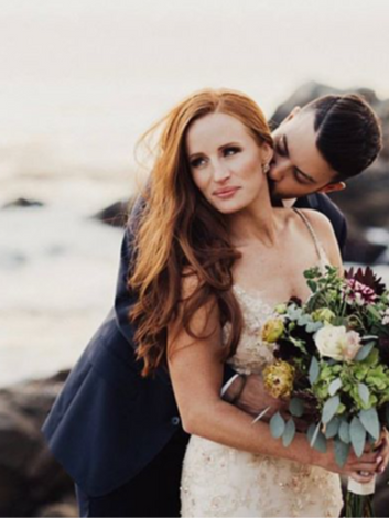 Soft waves and natural glam on the cliffs of Big Sur.