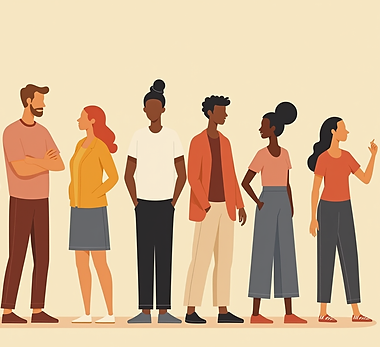 minimalist_illustration_of_diverse_people_standing_with_natural_and_confident_postures_sho