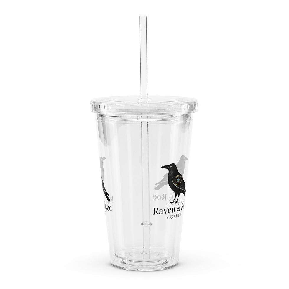 Thumbnail: Clear plastic tumbler