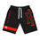Thumbnail: DR hyperlux since 01  Long Shorts with Red Accent Stripe