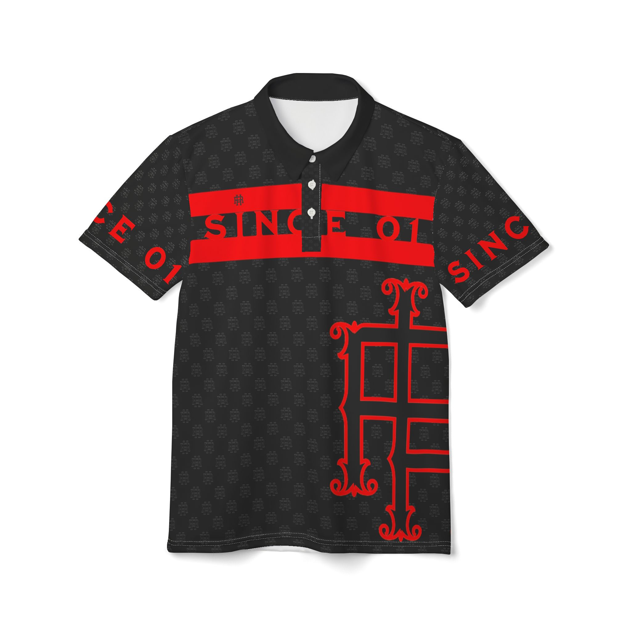 DRH HYPERLUX PATT Polo Shirt (AOP)