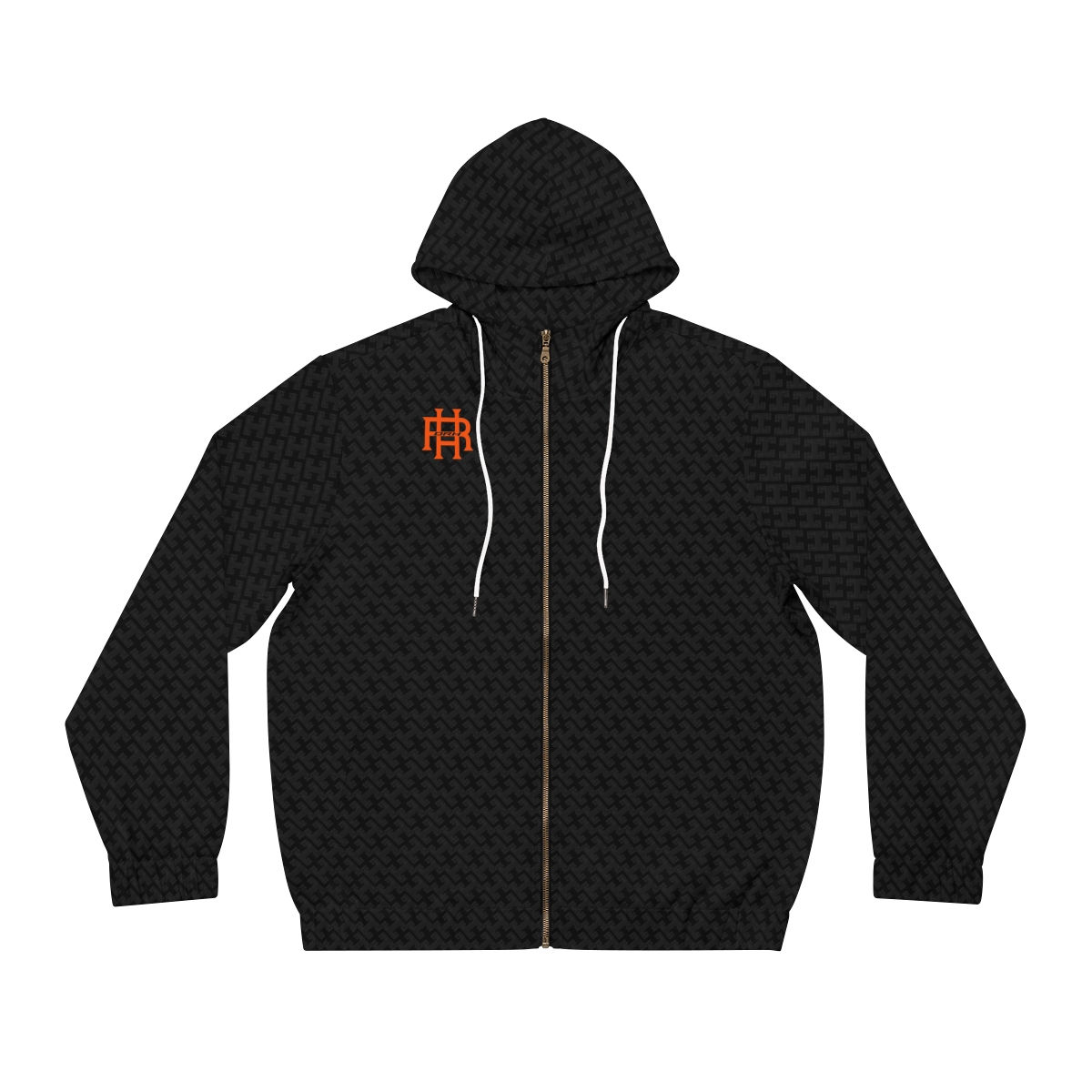 drh Men's Full-Zip Hoodie (AOP)