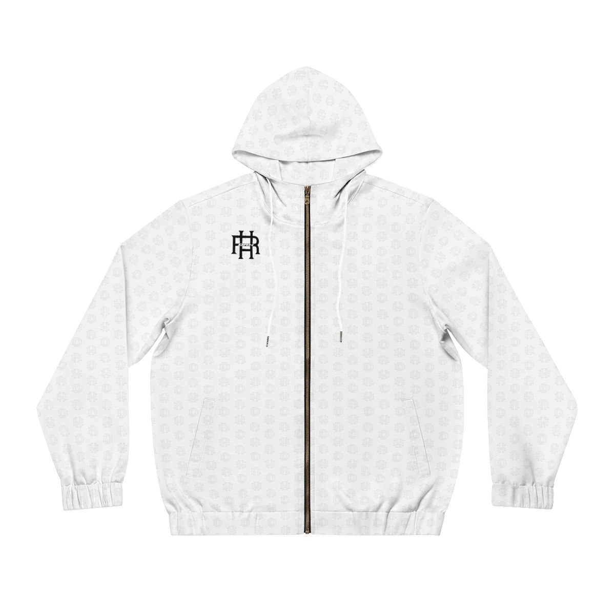 DRH Men's Full-Zip Hoodie (AOP)