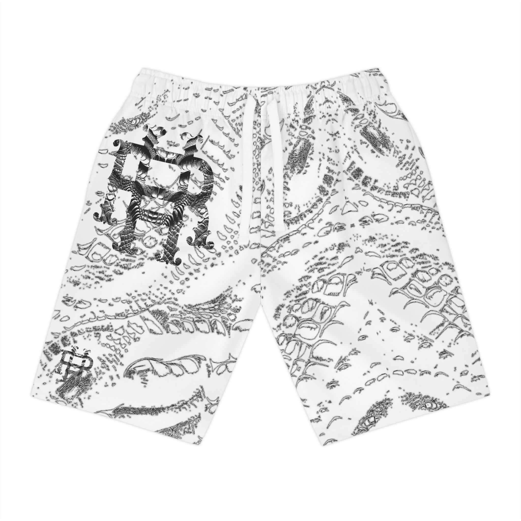 DRH HYPERLUX GETER Long Shorts Black Pattern