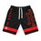 Miniatyrbild:  DR hyperlux since 01  Long Shorts with Red Accent Stripe