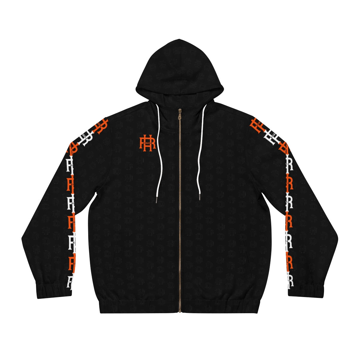 drh Men's Full-Zip Hoodie (AOP)