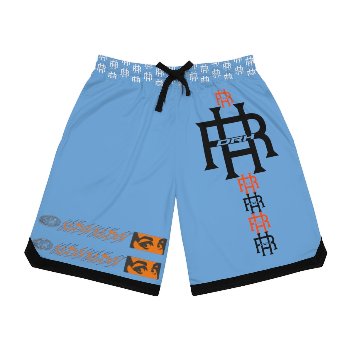 DRH Basketball Rib Shorts (AOP)