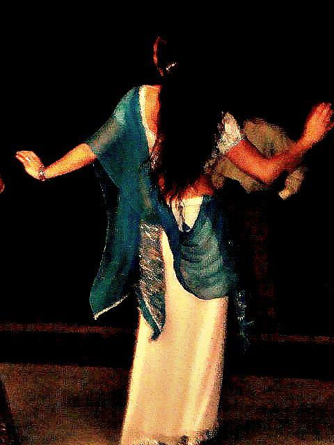 In Indian Dress