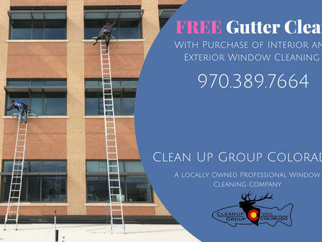 SUMMER PROMOTION! FREE GUTTER CLEAN